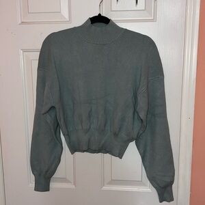 Dynamite turtle neck sweater cropped